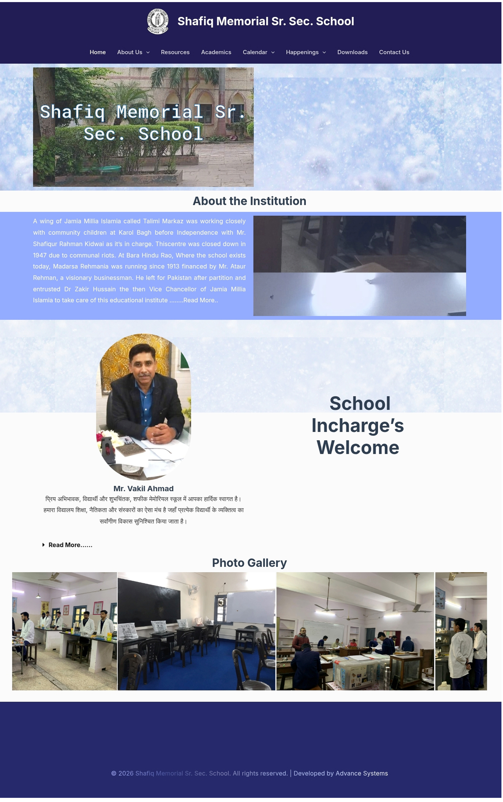 Client website preview